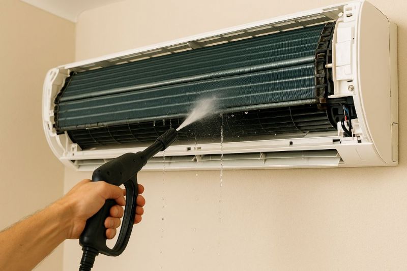 高雄冷氣清洗專業到府服務｜杜絕黴味，恢復清新空氣品質